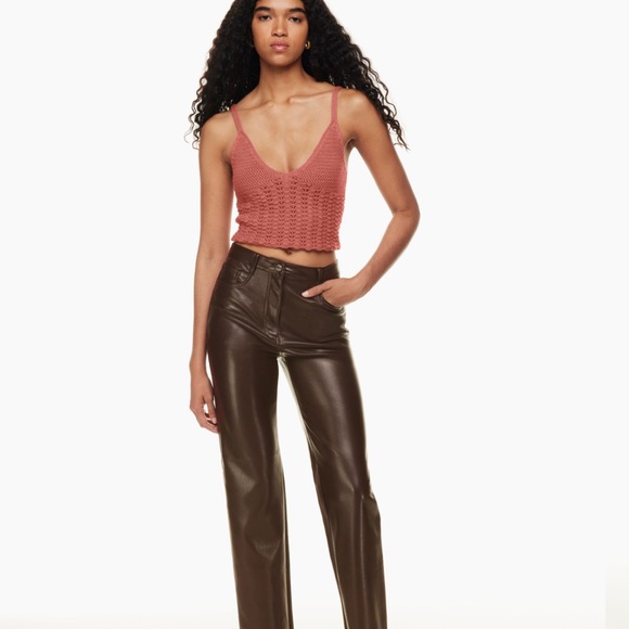 Melina aritizia vegan leather pants - Picture 3 of 5